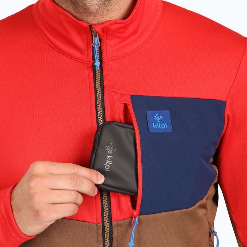 Vyriškas slidinėjimo džemperis Kilpi Erin brown 3