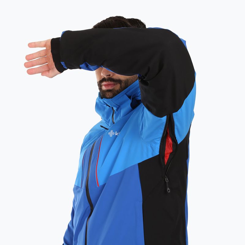 Vyriška slidinėjimo striukė Kilpi Tonnsi dark red 4