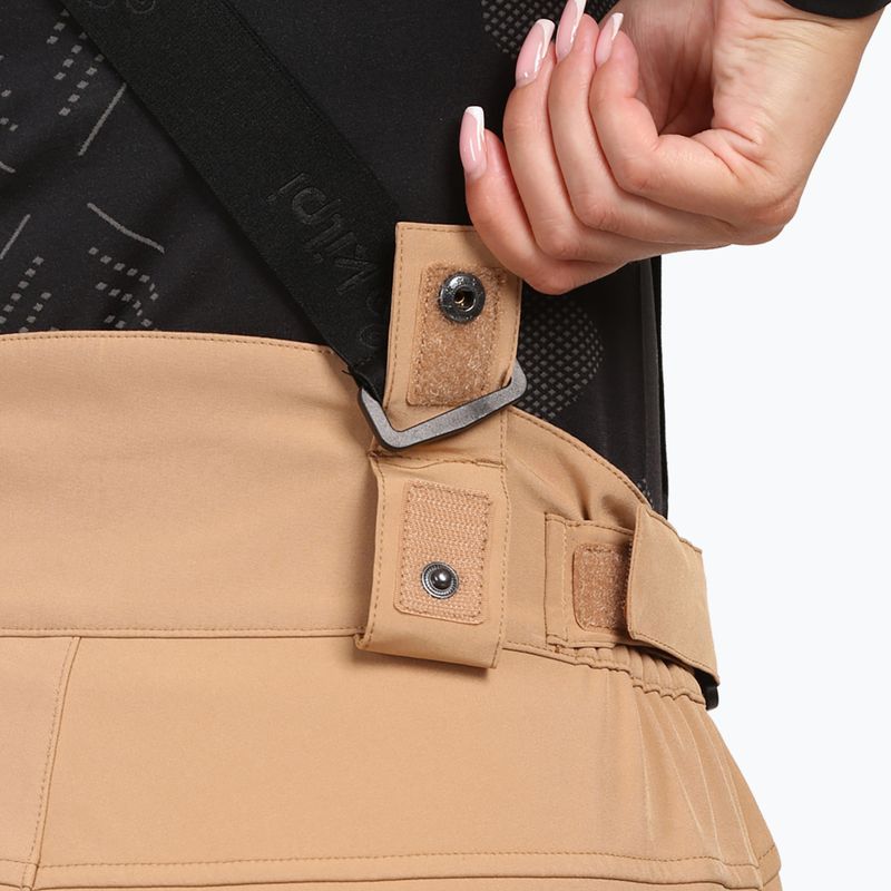 Slidinėjimo kelnės moterims Kilpi Dione beige 4