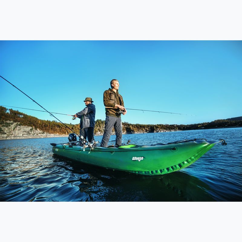 Trivietė pripučiama baidarė Gumotex Alfonso dark green 11