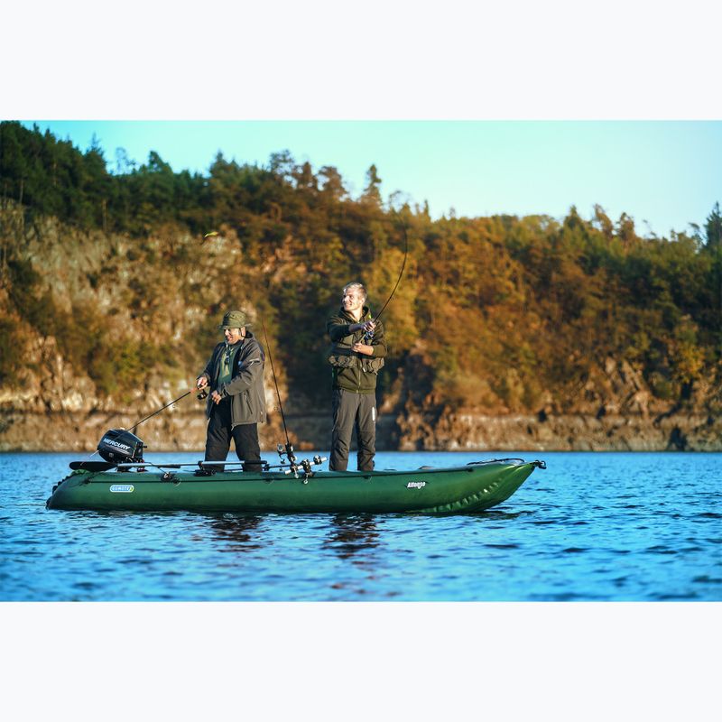 Trivietė pripučiama baidarė Gumotex Alfonso dark green 12
