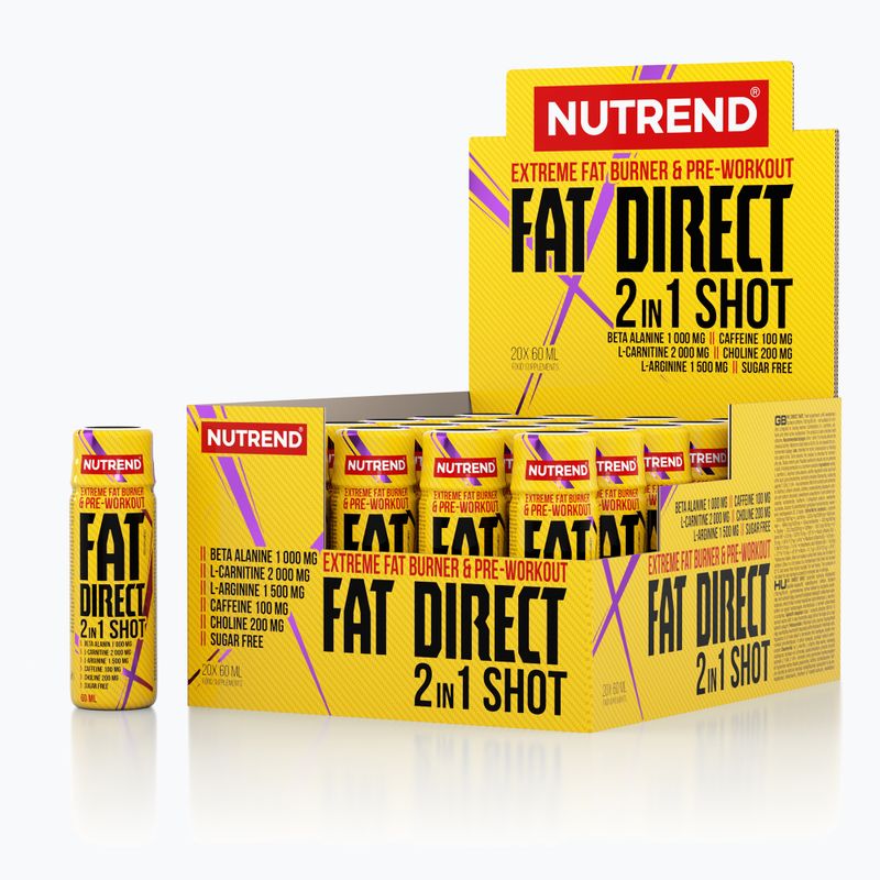 Nutrend FatDirect 20X60ml kokteiliai prieš treniruotę VT-084-1200-XX 2