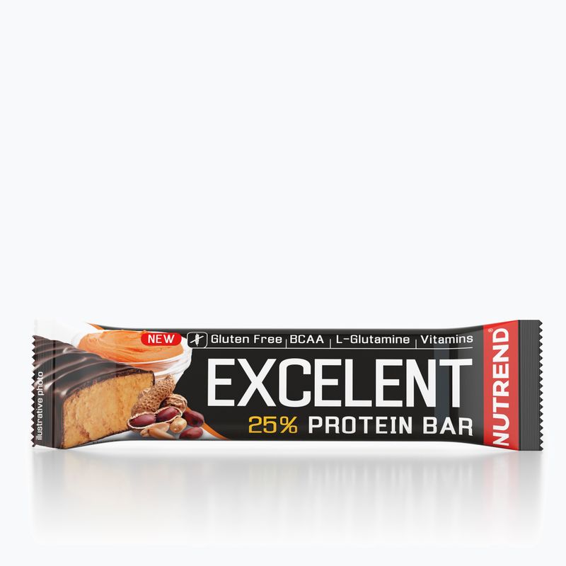 Nutrend Excelent baltyminis batonėlis 85g žemės riešutų sviestas VM-025-85-AM