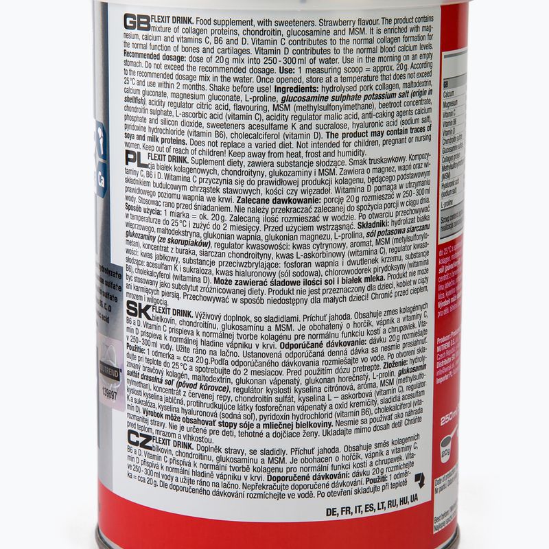 Flexit Drink Nutrend 400g sąnarių regeneracija braškių VS-015-400-JH 2