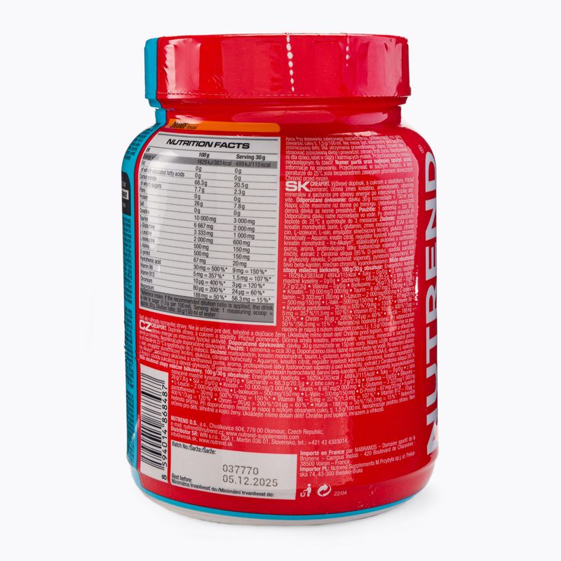 Kreatinas Nutrend Creaport 600 g oranžinis VS-012-600-PO 2