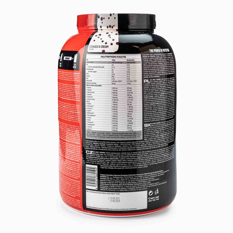Išrūgos Nutrend Iso Prozero cake-cream VS-102-500-CC 3