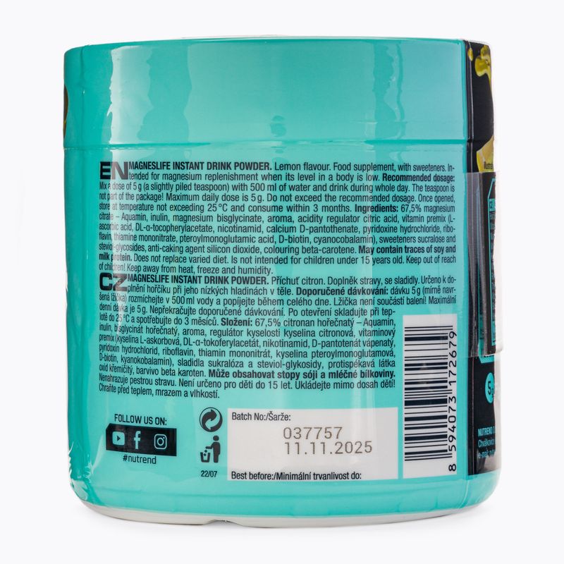 Magnis Nutrend Magneslife Instant Drink Powder 300 g citrina VS-118-300-CI 3