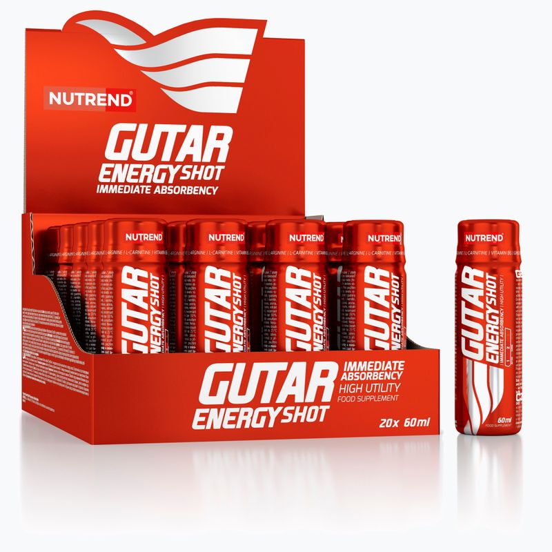 Nutrend Gutar Energy prieš treniruotę 20X60ml VT-053-1200-XX