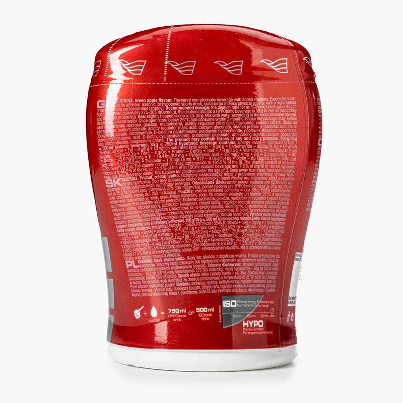 Nutrend izotoninis gėrimas Isodrinx 420g žalias obuolys VS-014-420-ZJ 2