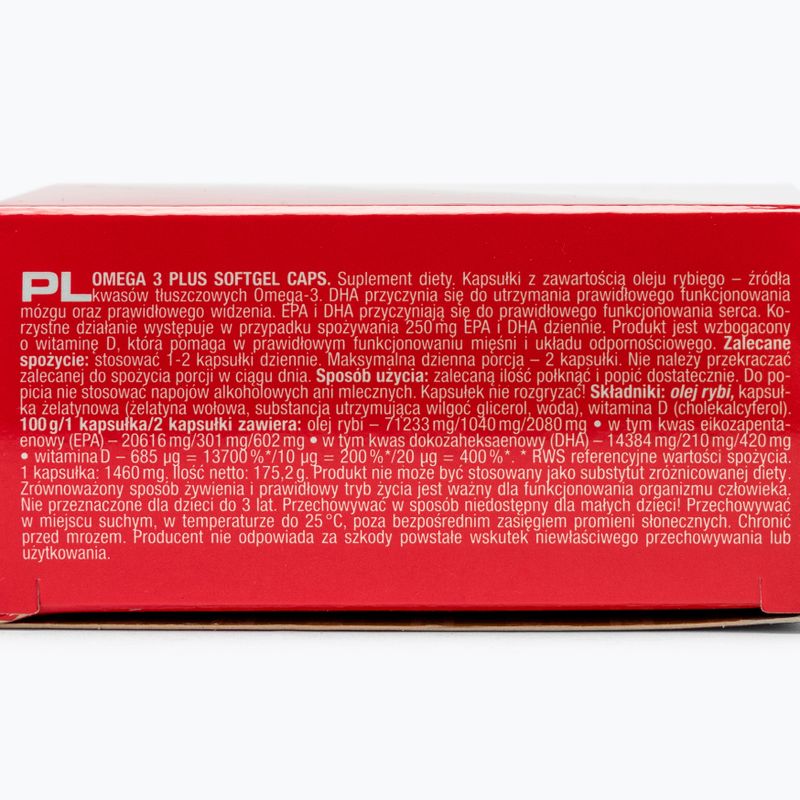 Omega 3 Plus Softgel Nutrend riebalų rūgštys 120 kapsulių VR-068-120-XX 2
