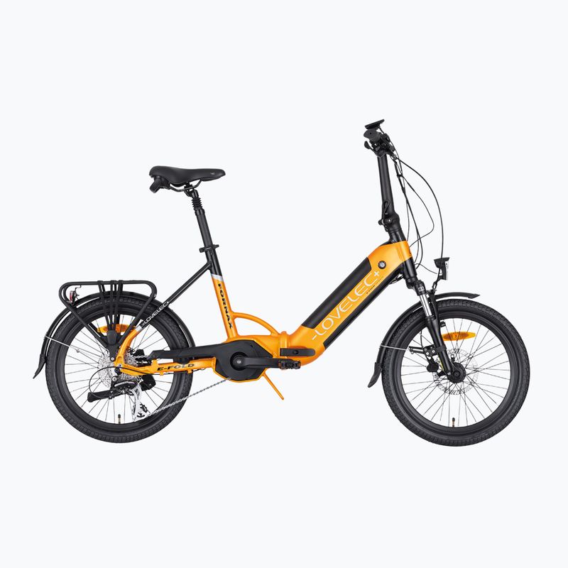 Sulankstomas elektrinis dviratis LOVELEC Fornax 36V 15Ah 540Wh yellow