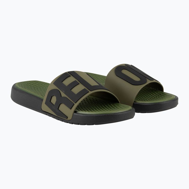 Vyriškos šlepetės Coqui Speedy army green relax on 8