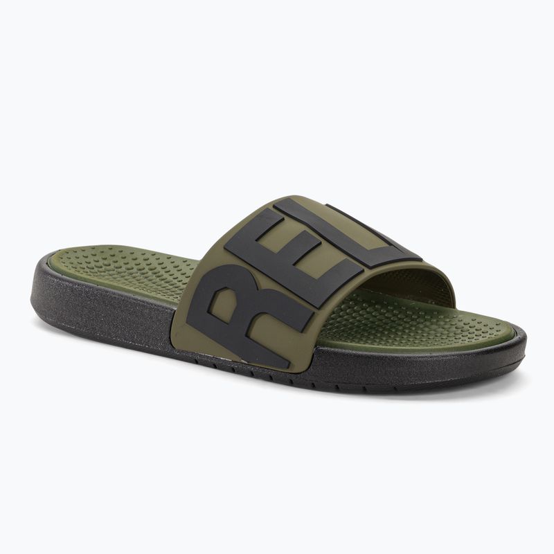 Vyriškos šlepetės Coqui Speedy army green relax on