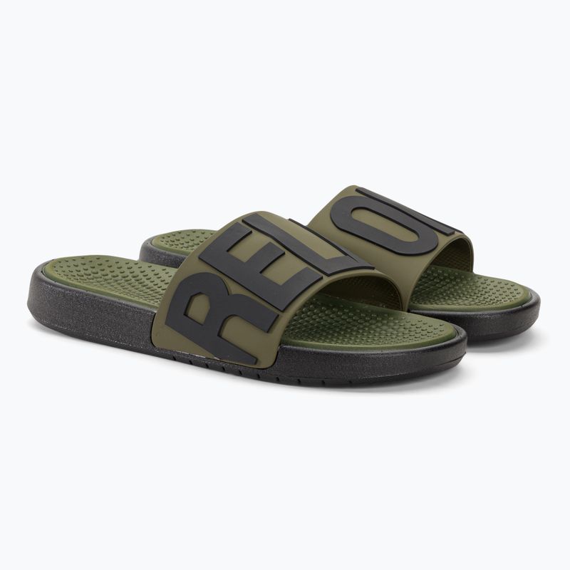Vyriškos šlepetės Coqui Speedy army green relax on 4