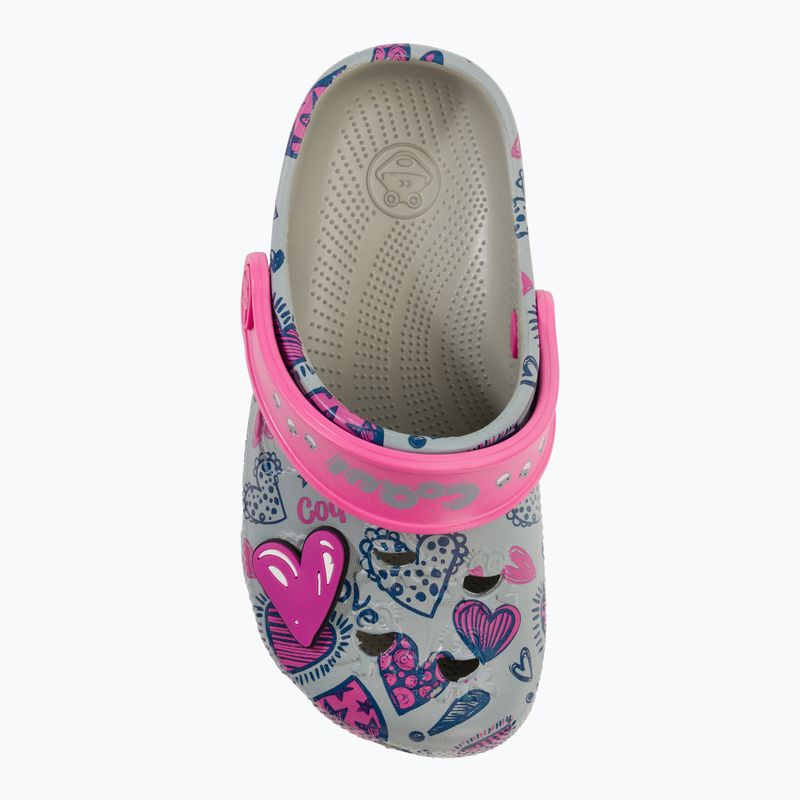 Vaikiški sandalai Coqui Little Frog mid.grey/fuchsia love/amulet 7