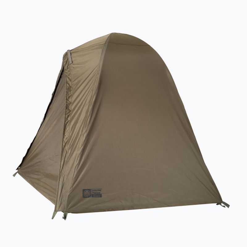 MIVARDI Shelter Premium XL 1 asmens palapinė + priekinis skydelis 7