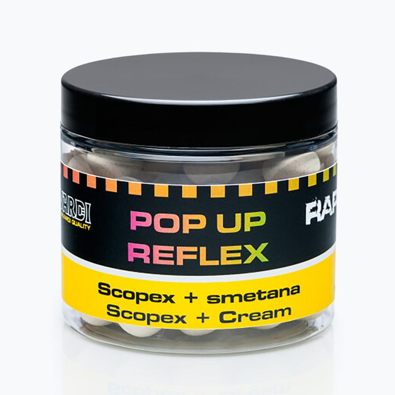 MIVARDI Rapid Pop Up Reflex Scopex + Cream 50 g plūduriuojančių kamuoliukų