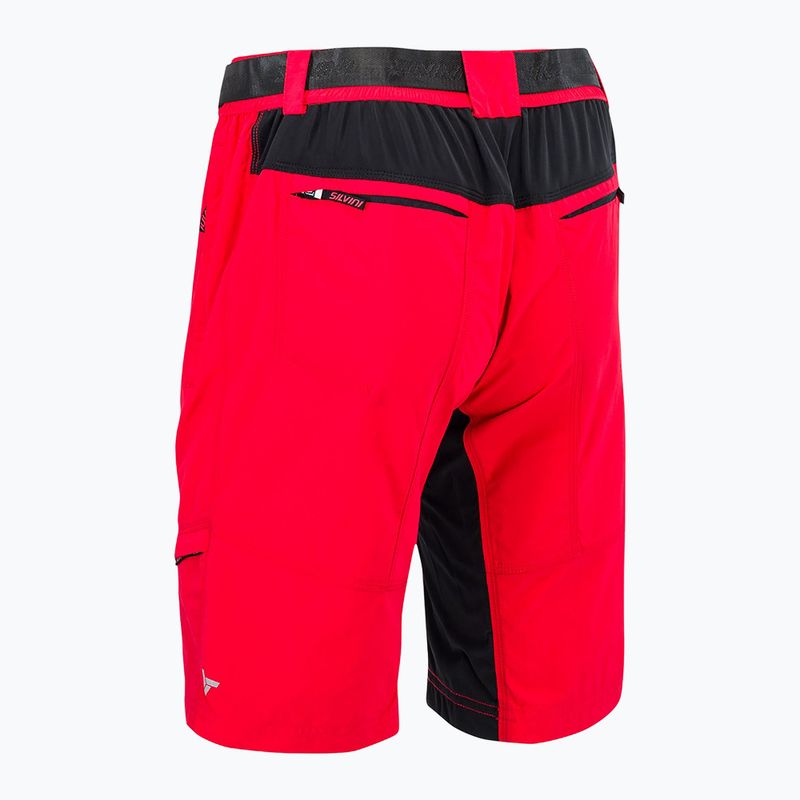 Vyriški dviratininko šortai SILVINI Rango red 3120-MP1616/2008 2