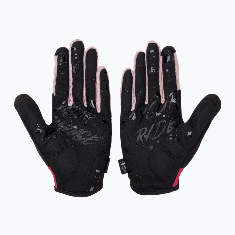 Moteriškos dviratininkų pirštinės SILVINI Fiora red 3119-WA1430/9293 2