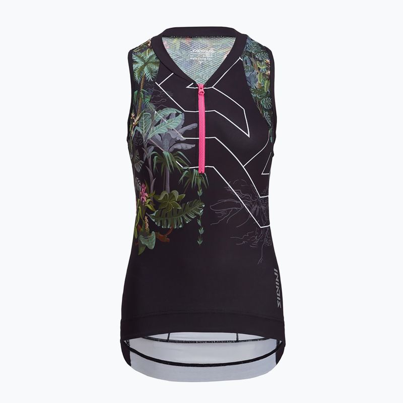 SILVINI Escolca moteriški dviratininkų marškinėliai juodi 3122-WD2034/8111 3