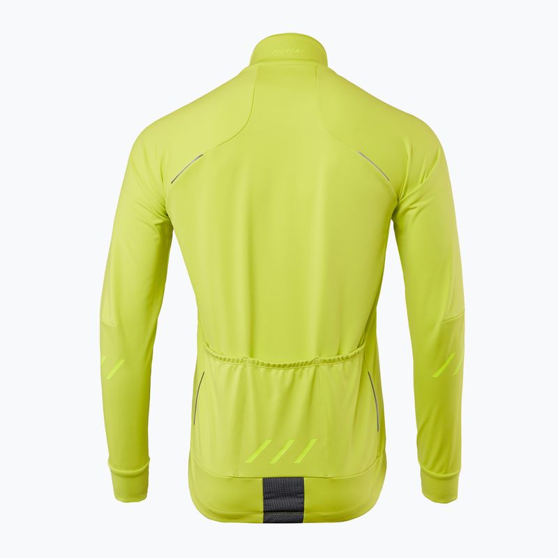 Vyriška SILVINI Ghisallo softshell dviratininko striukė žalia MJ2129 2