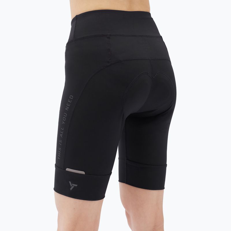 Moteriški dviračių šortai SILVINI Fortora black 2