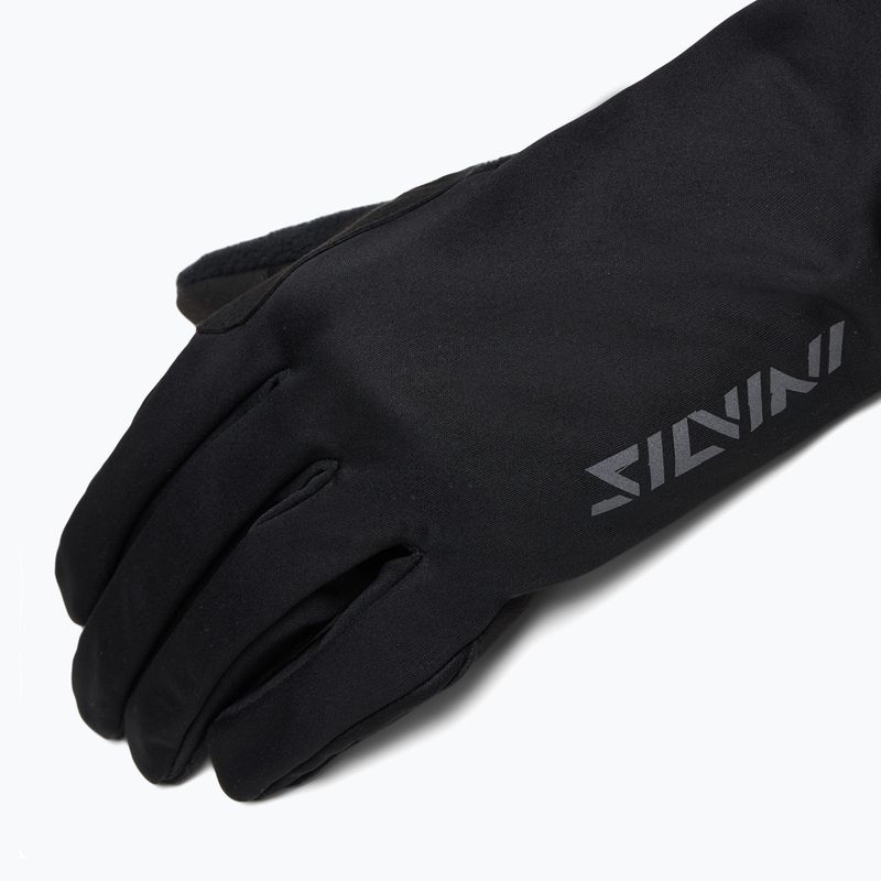 Vyriškos dviračių pirštinės SILVINI Valtellino black 4