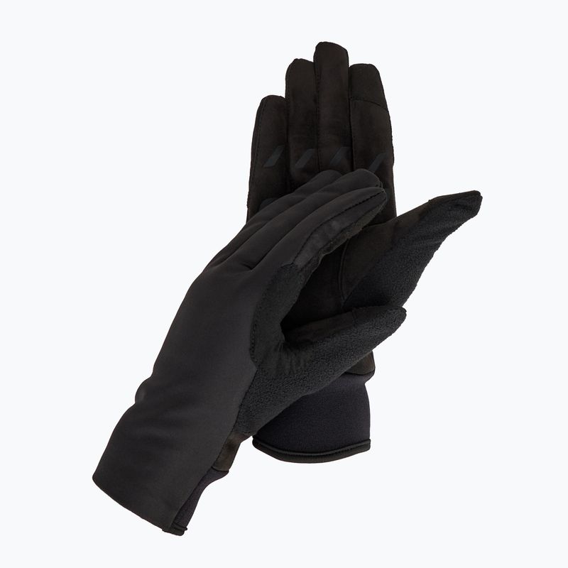 Vyriškos dviračių pirštinės SILVINI Valtellina black