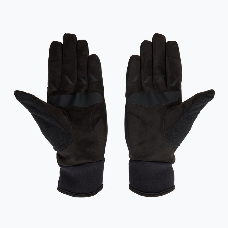 Vyriškos dviračių pirštinės SILVINI Valtellina black 2