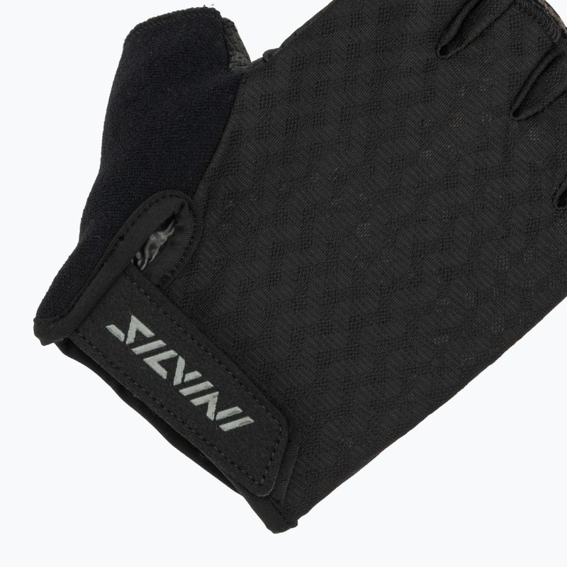 Moteriškos dviračių pirštinės SILVINI Gaiona black 4