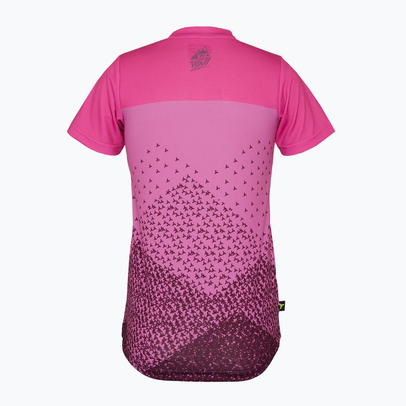 Vaikiški dviračių marškinėliai SILVINI Denni plum/pink 6