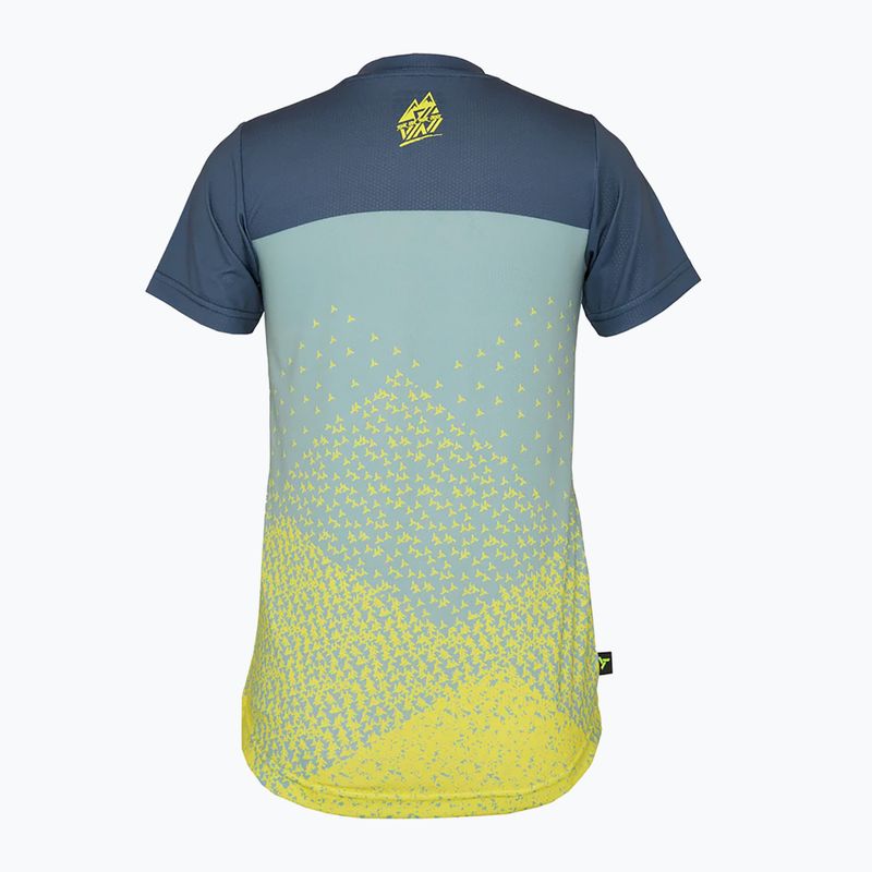 Vaikiški dviračių marškinėliai SILVINI Denni neon/blue 5