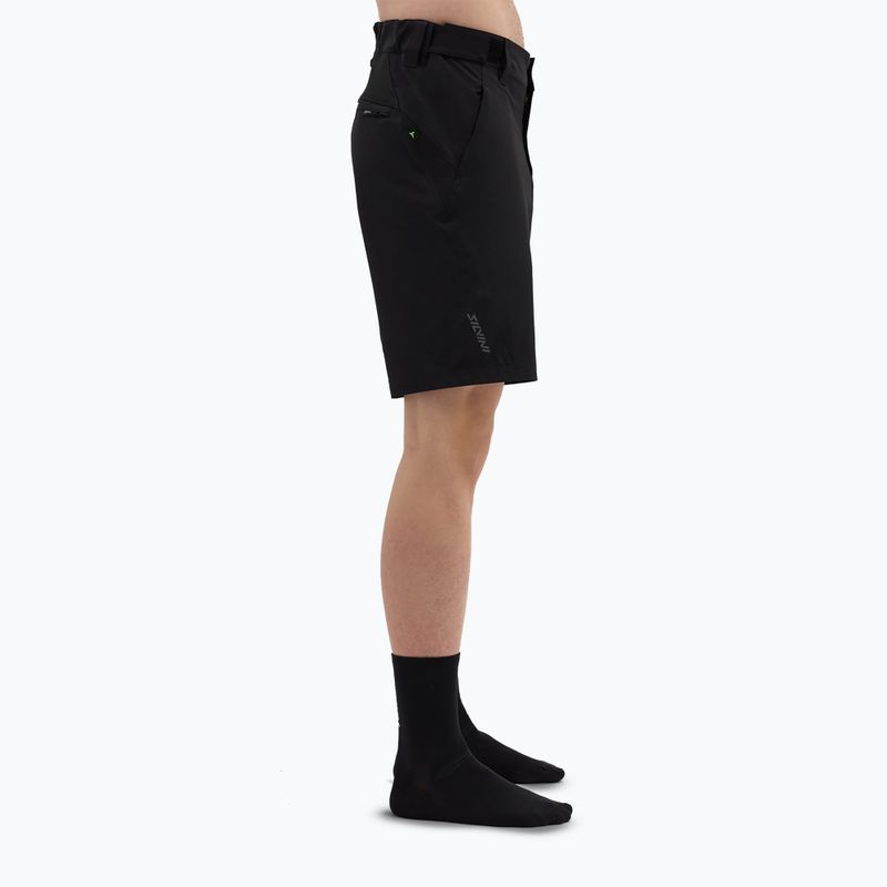 Vyriški dviračių šortai SILVINI Elvo black 2