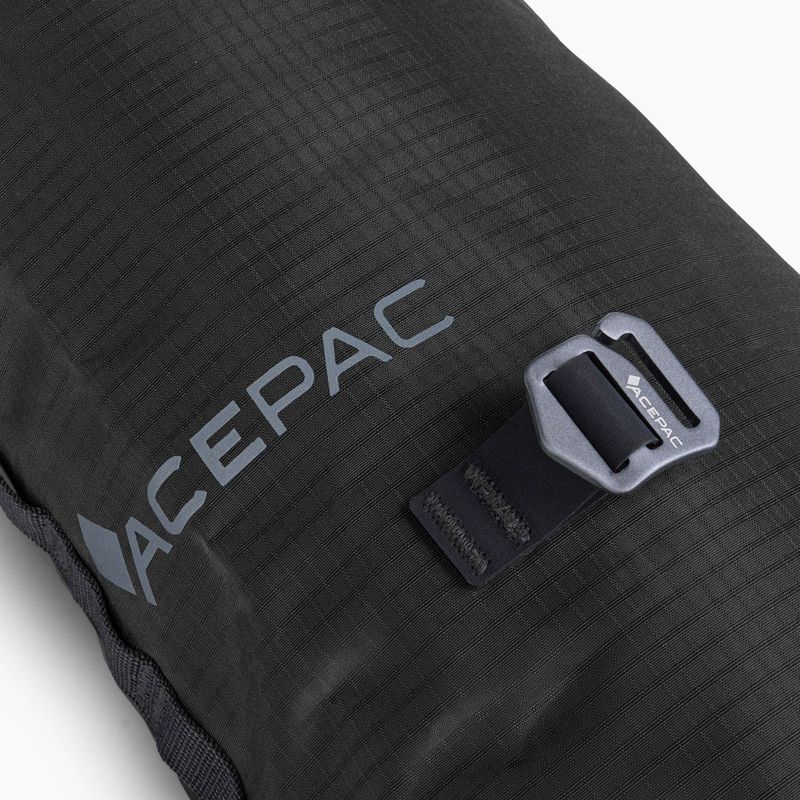 Acepac krepšys dviračio vairui 138321 pilkas 4