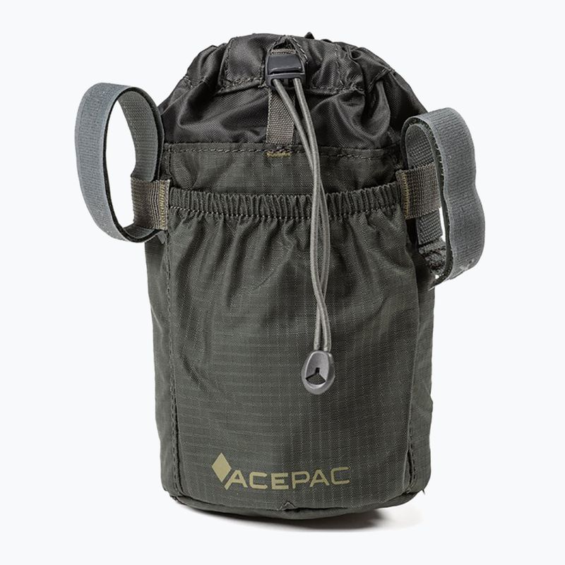 Dviračio butelių maišelis Acepac Fat Bike Bottle Bag MKIII 1 l grey 2