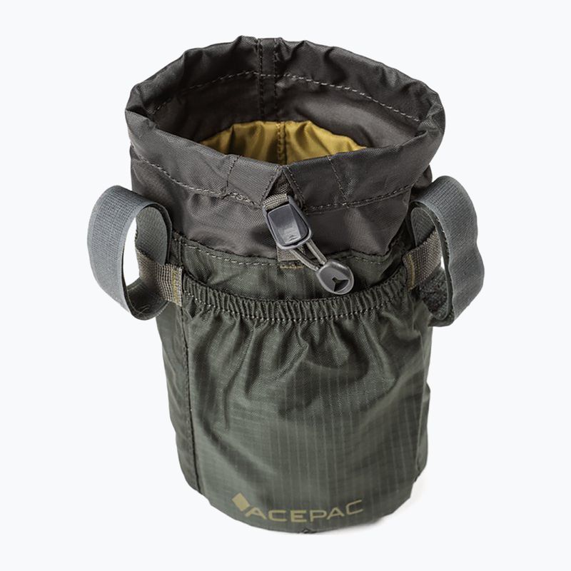 Dviračio butelių maišelis Acepac Fat Bike Bottle Bag MKIII 1 l grey 4