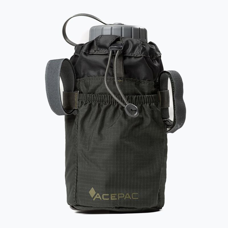 Dviračio butelių maišelis Acepac Fat Bike Bottle Bag MKIII 1 l grey 5