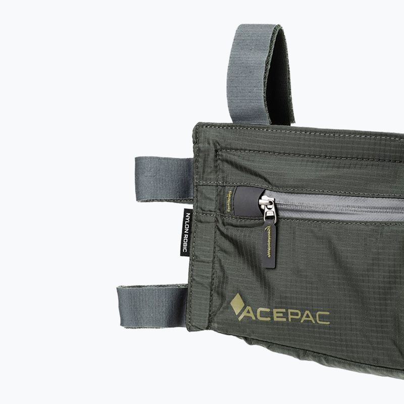 Dviračio rėmo krepšys Acepac Zip Frame Bag L MKIII 4,5 l grey 7