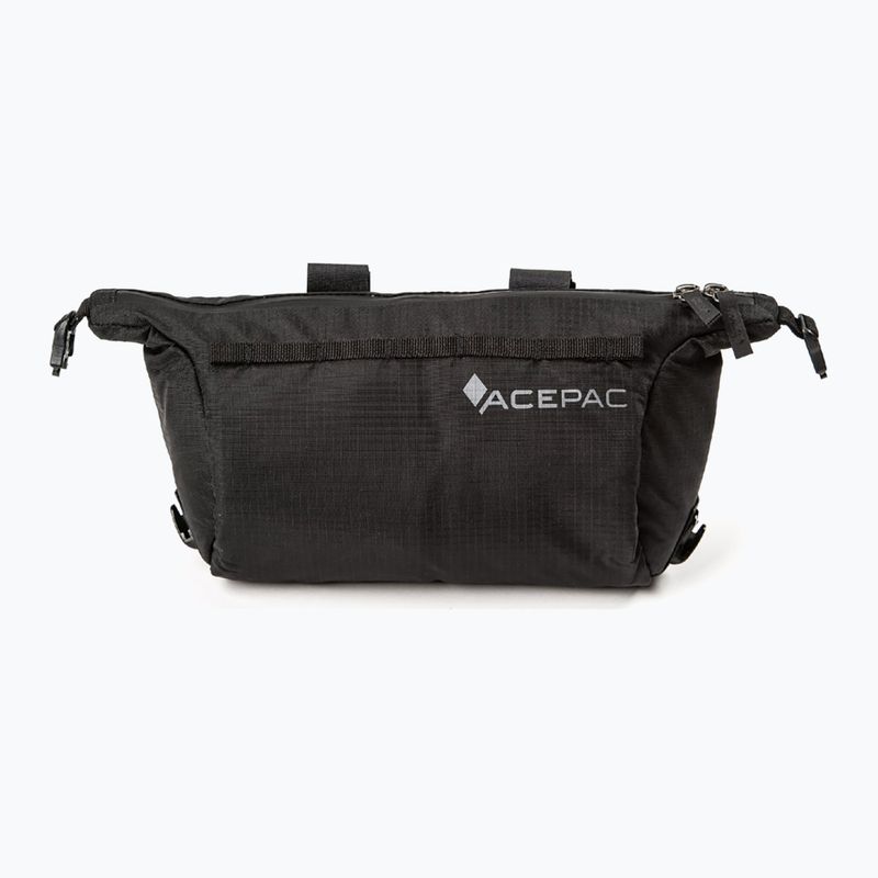 Dviračio krepšys ant vairo Acepac Barrel MKIII 2 l black 2