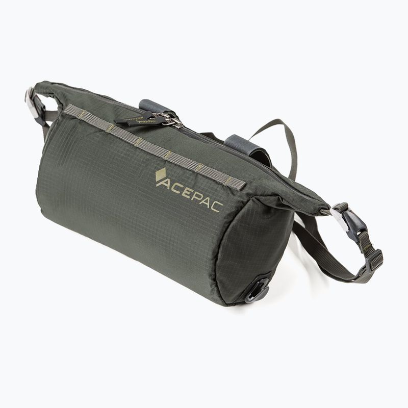 Dviračio krepšys ant vairo Acepac Barrel MKIII 2 l grey 4