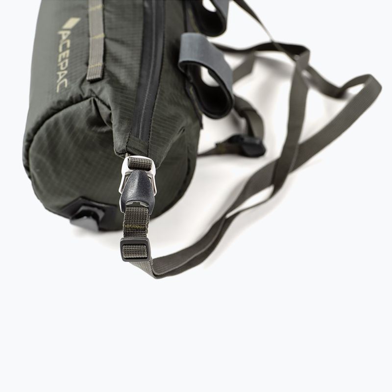 Dviračio krepšys ant vairo Acepac Barrel MKIII 2 l grey 6