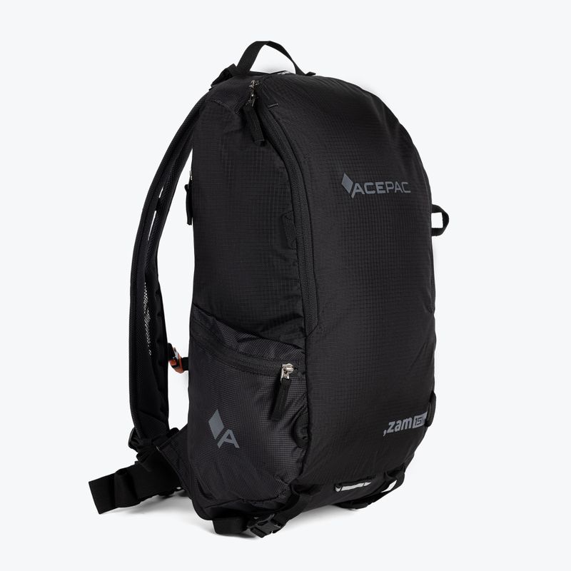 Acepac Zam EXP 15 l juoda dviratininko kuprinė 2