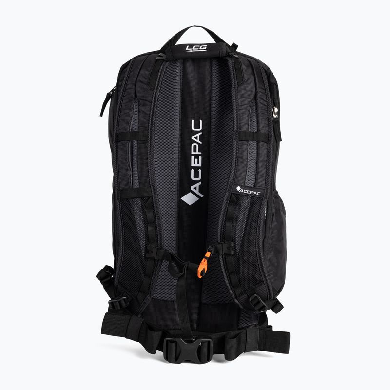 Acepac Zam EXP 15 l juoda dviratininko kuprinė 3