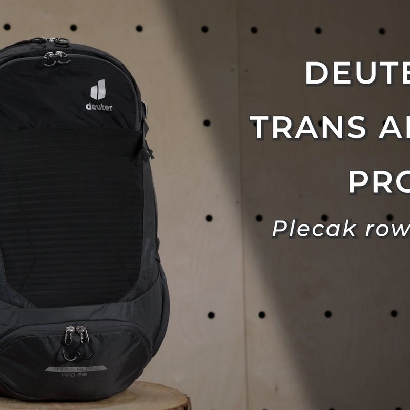 Deuter Trans Alpine Pro 28 l dviračių kuprinė juoda 3201121 7