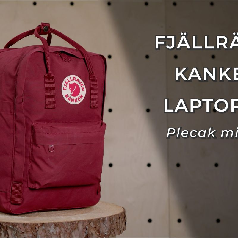 Fjällräven Kanken Laptop kuprinė 15" tamsiai pilka F23524 10