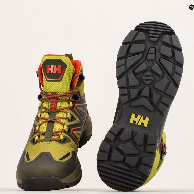 "Helly Hansen Cascade Mid HT" vyriški trekingo batai neon moss/utility green 13