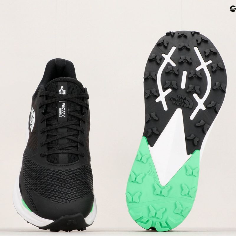 Vyriški bėgimo bateliai The North Face Vectiv Enduris 3 black/chlorophyll green 19