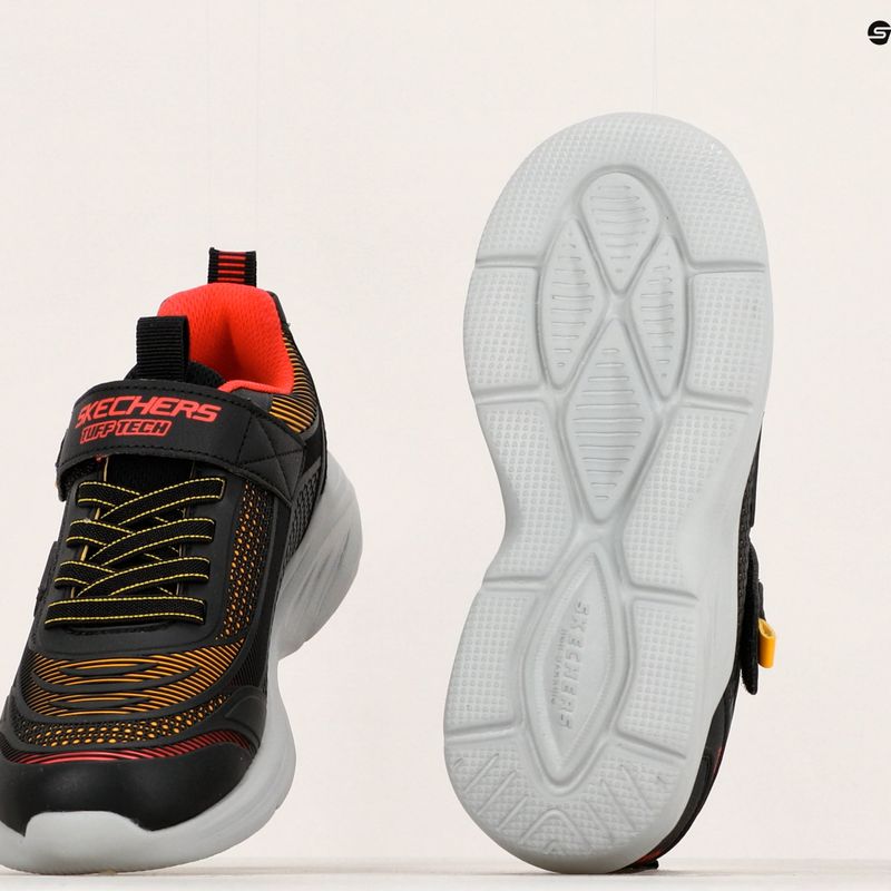 Vaikiški batai SKECHERS Hyper-Blitz Hydro-Tronix black/red 18