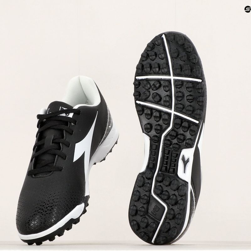 Vaikiški futbolo bateliai Diadora Pichichi 6 TF JR black/white 19