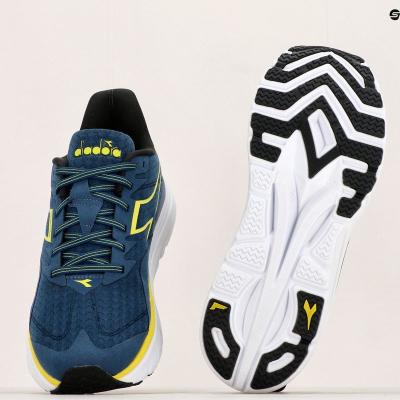 Vyriški bėgimo bateliai Diadora Equipe Nucleo bl opal/evening primrose/white 12